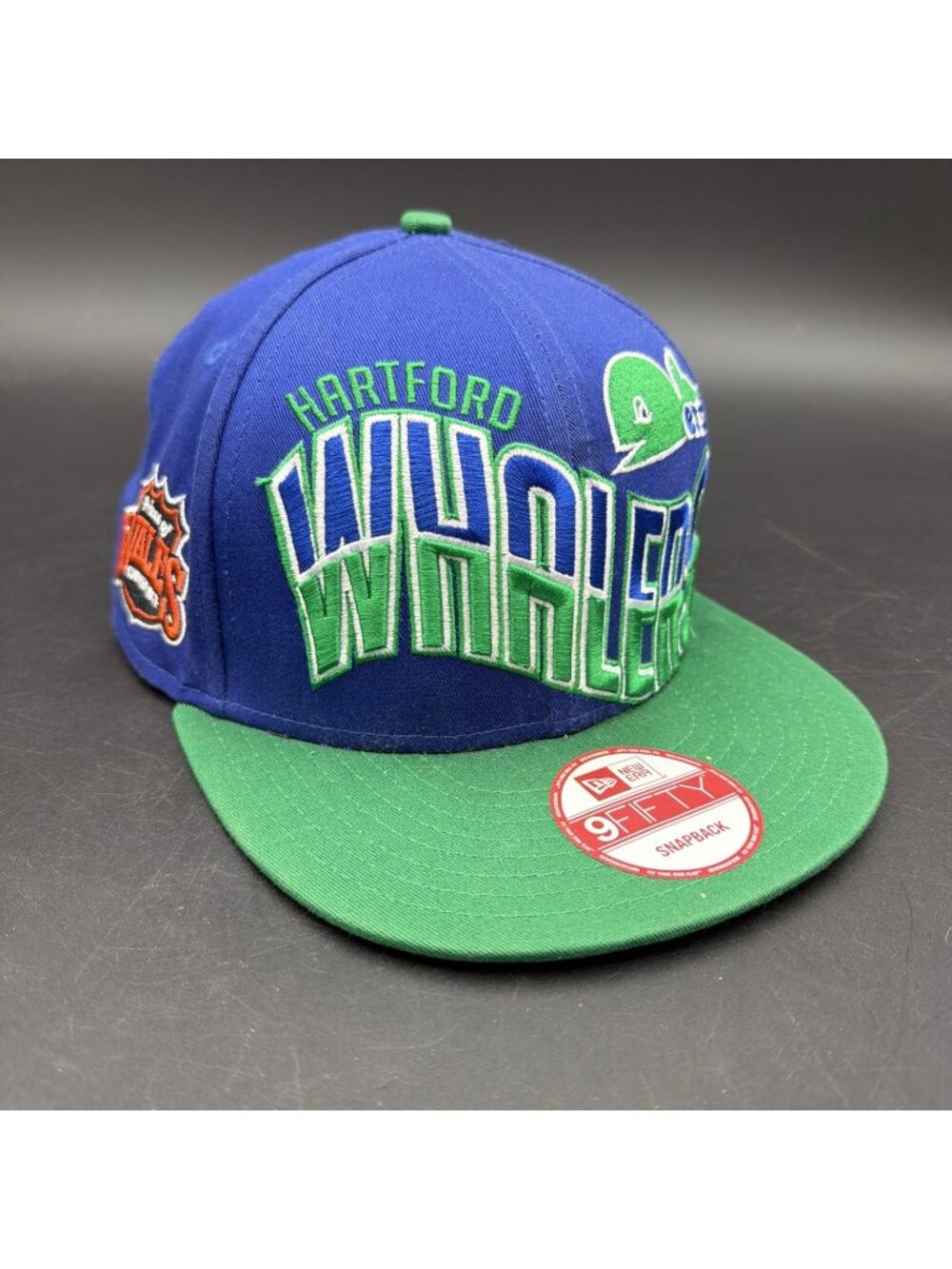 Vtg Hartford Whalers Snapback Hat Rare New Era Vintage Hockey Adjustable